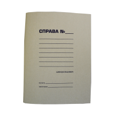 Папка - швидкозшивач "СПРАВА", А4, картон 0,35 мм BM.3334