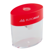 Точилка TUBE, 1 отв., контейнер, пластиковий корпус BM.4752