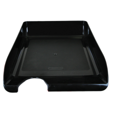 Лоток для паперів горизонтальний JOBMAX, чорний BM.6000