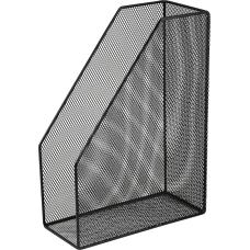 Лоток для паперів вертикальний, металевий, чорний BM.6260