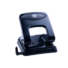 Діркопробивач металевий, до 40 аркушів, 119х144х110мм, чорний BM.4032-01