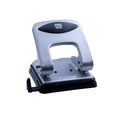 Діркопробивач металевий, до 40 аркушів, 119х144х110мм, сріблястий BM.4032-24