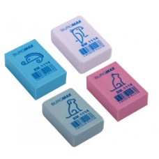 Гумка для стирання прямокутна 28*19*9mm Buromax BM.1114