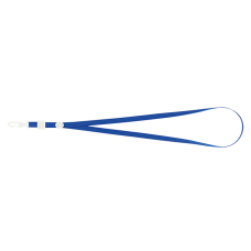 Шнурок для бейджа Buromax синій ВМ.5425-02